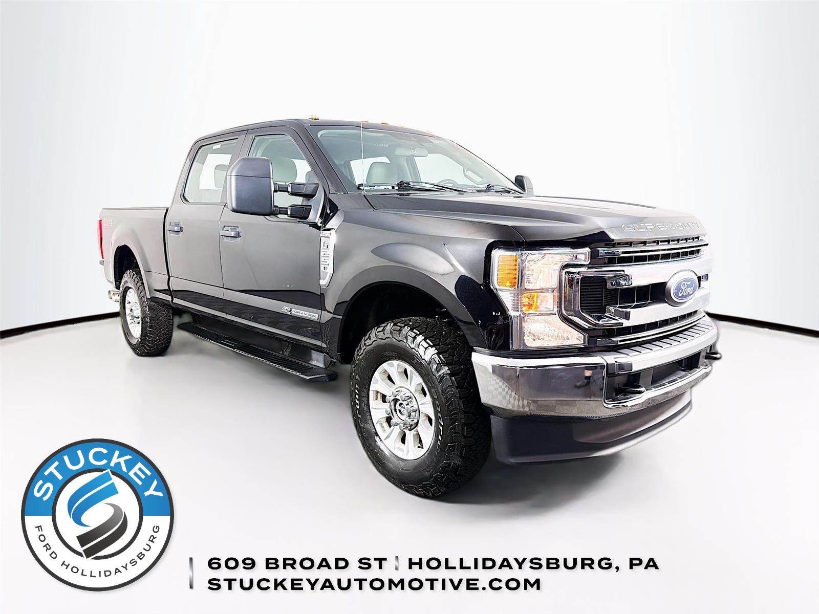 Agate Black 2021 Ford F-250 Super Duty Pickup Truck Four-Wheel Drive Automatic