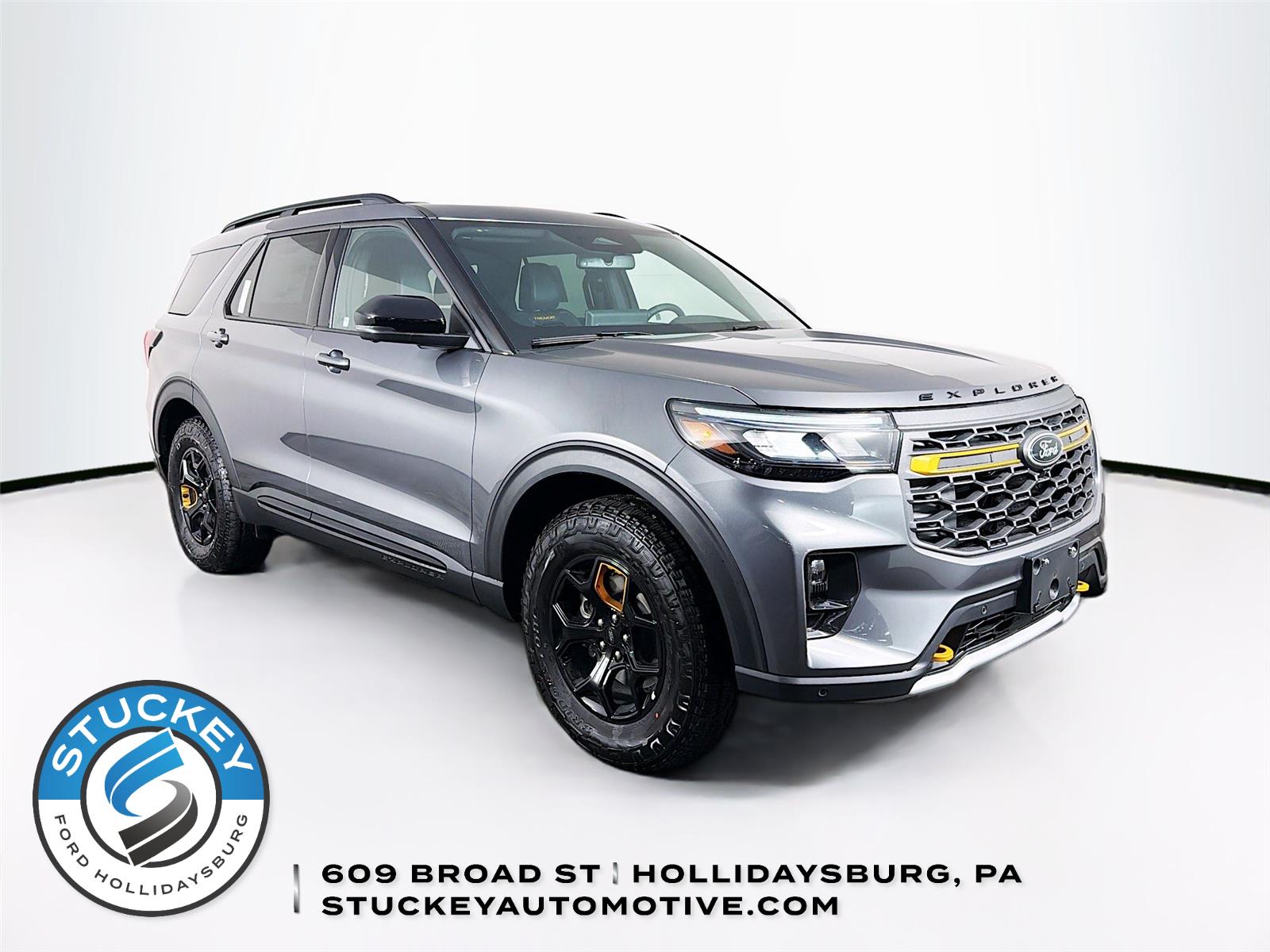 Carbonized Gray 2026 Ford Explorer Tremor AWD SUV / Crossover All-Wheel Drive Automatic