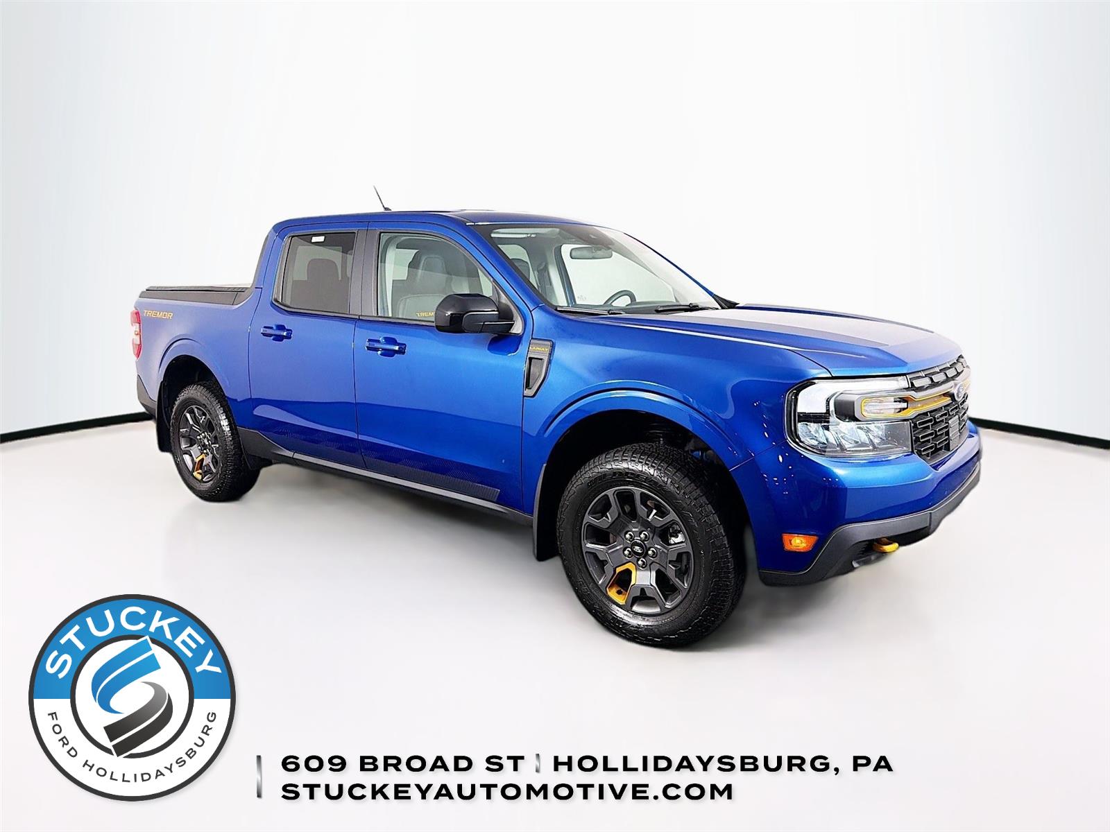 Atlas Blue Metallic 2024 Ford Maverick Pickup Truck All-Wheel Drive 8-Speed Automatic
