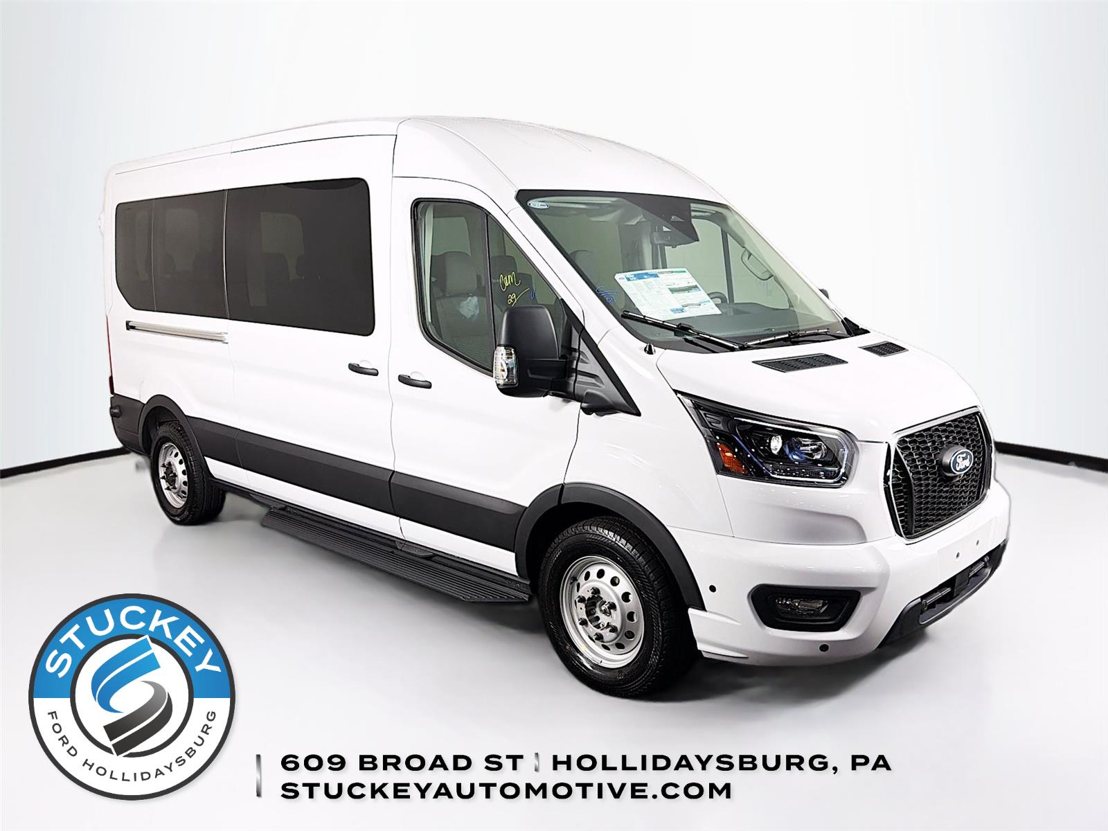 OXFORD WHITE 2026 Ford Transit Passenger Van Automatic