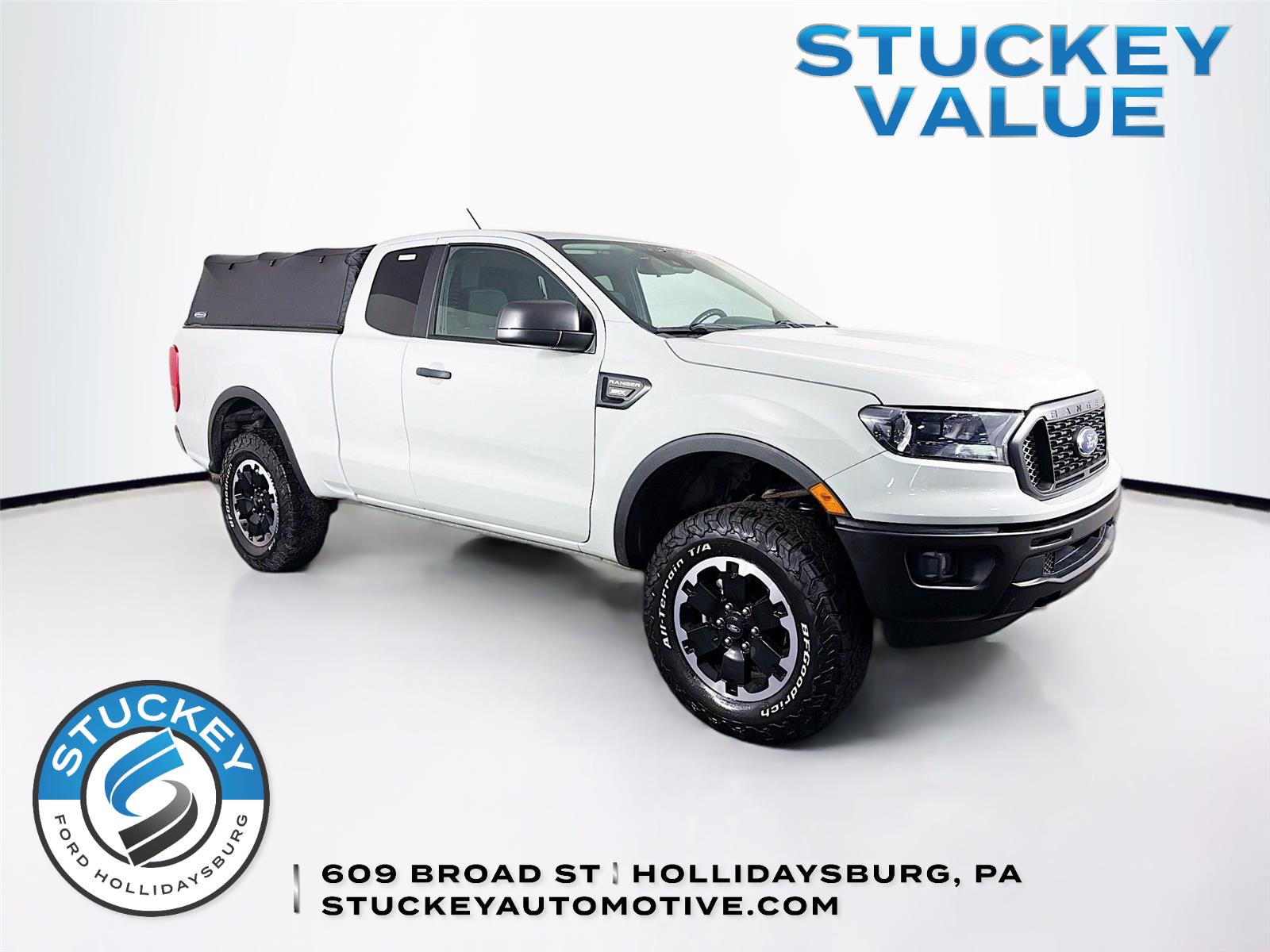 Cactus Gray 2021 Ford Ranger XL SuperCab 4WD Pickup Truck Four-Wheel Drive Automatic
