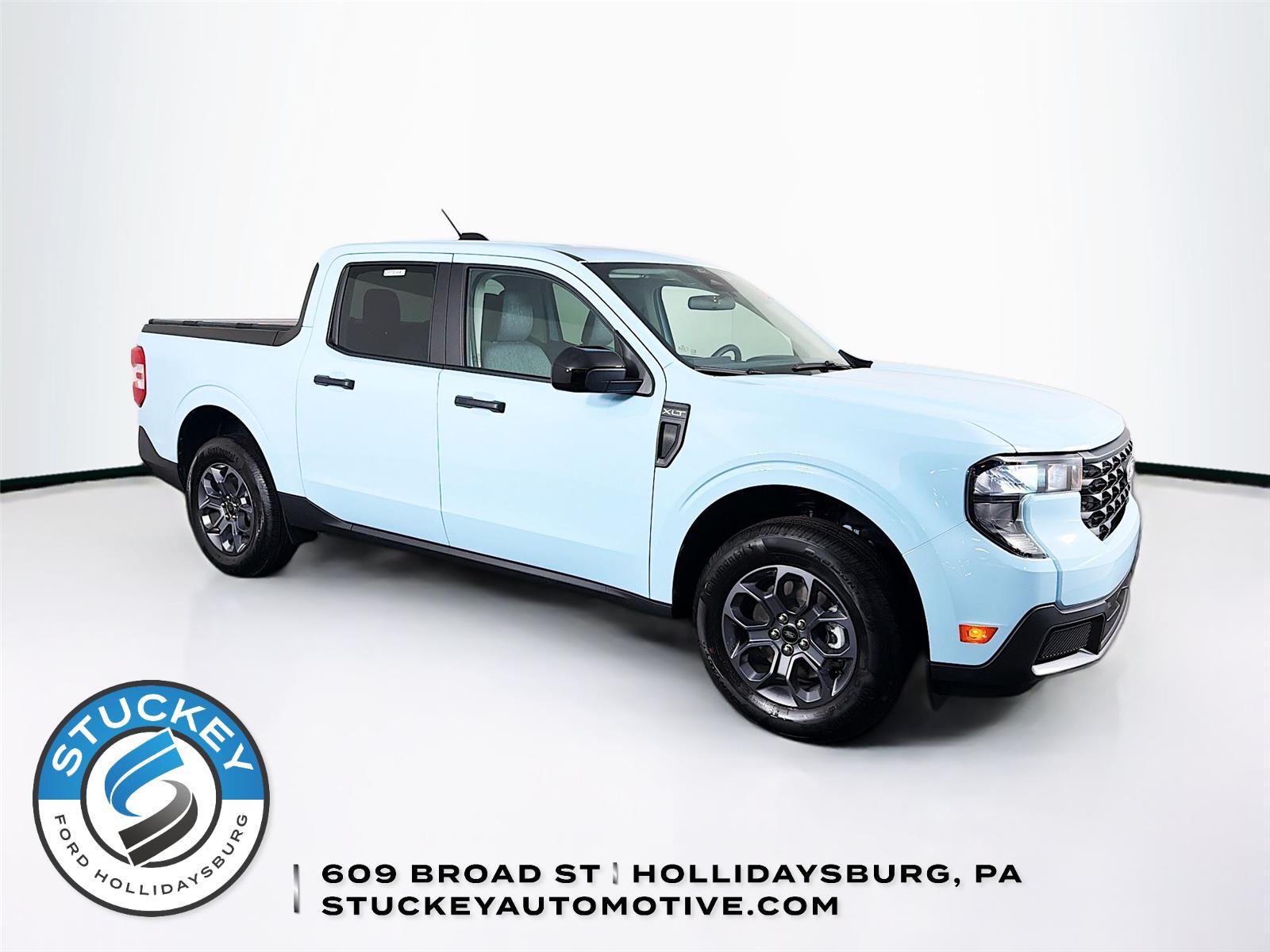 Light Blue 2026 Ford Maverick Pickup Truck Front-Wheel Drive 1-Speed Dual Clutch