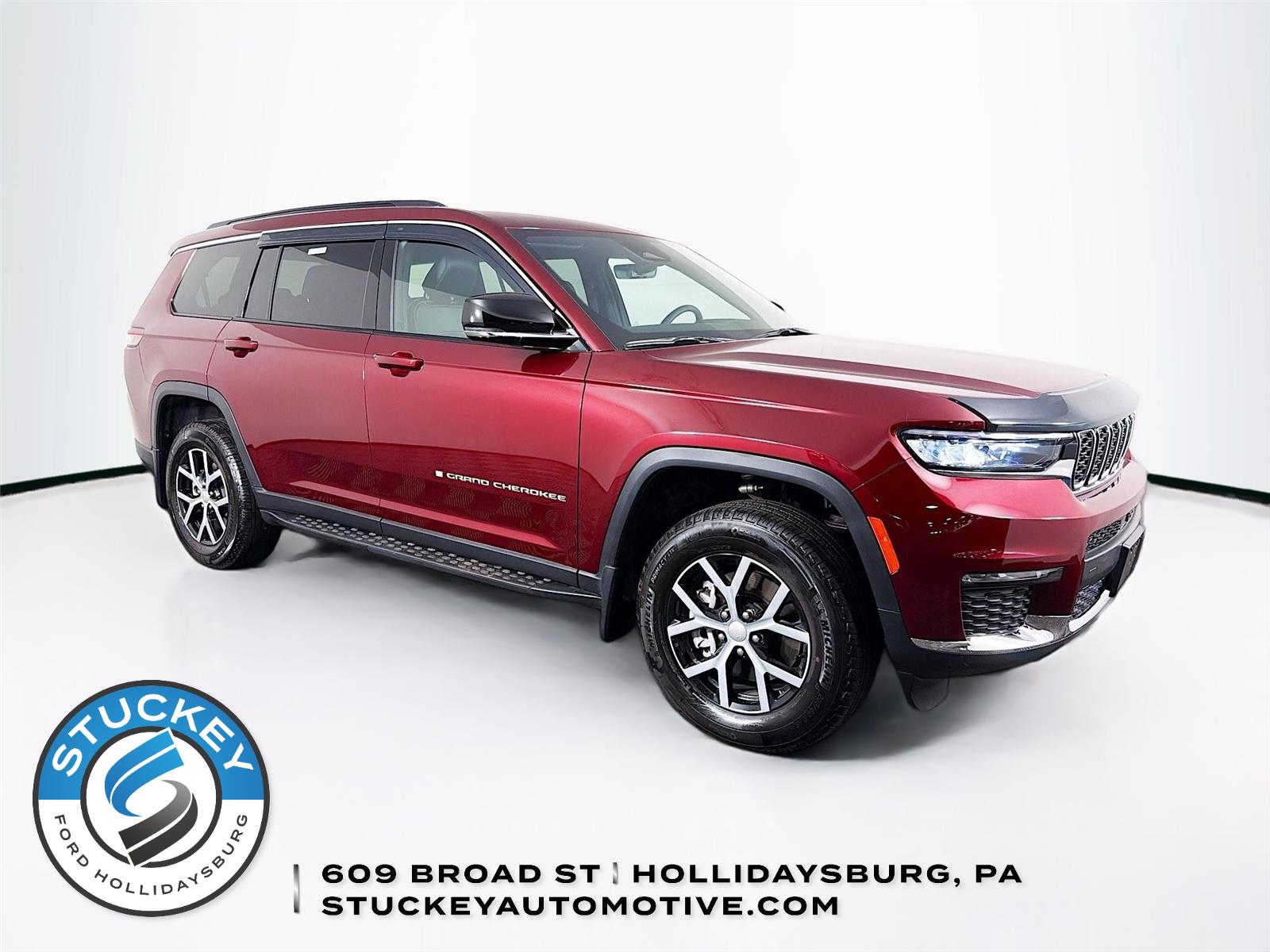 Velvet Red Pearlcoat 2025 Jeep Grand Cherokee L SUV / Crossover Four-Wheel Drive 8-Speed Automatic