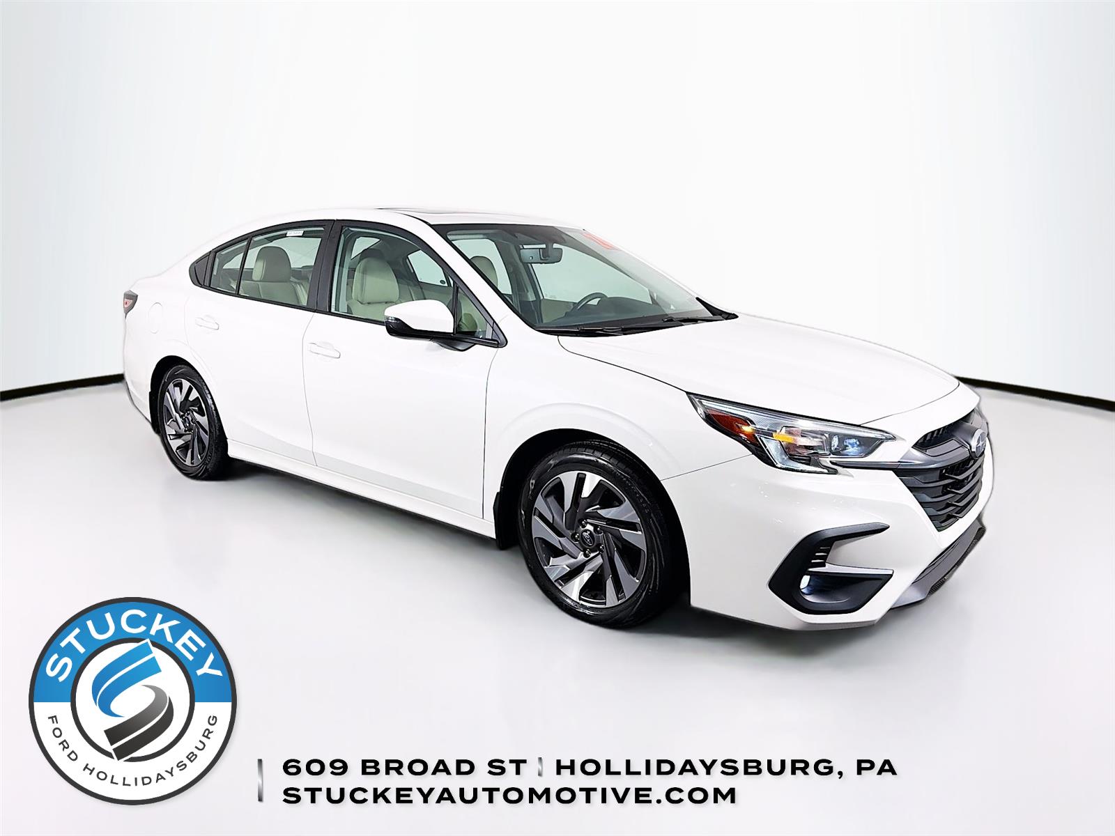 White 2024 Subaru Legacy Sedan All-Wheel Drive Automatic