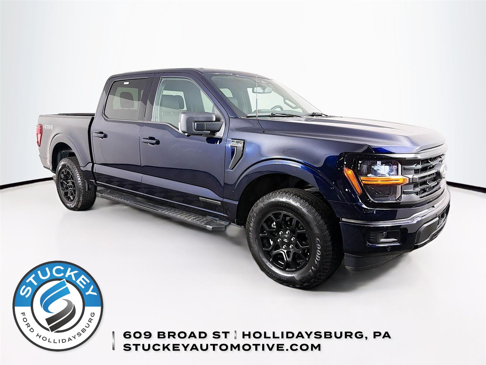 Antimatter Blue 2025 Ford F-150 Pickup Truck Four-Wheel Drive Automatic