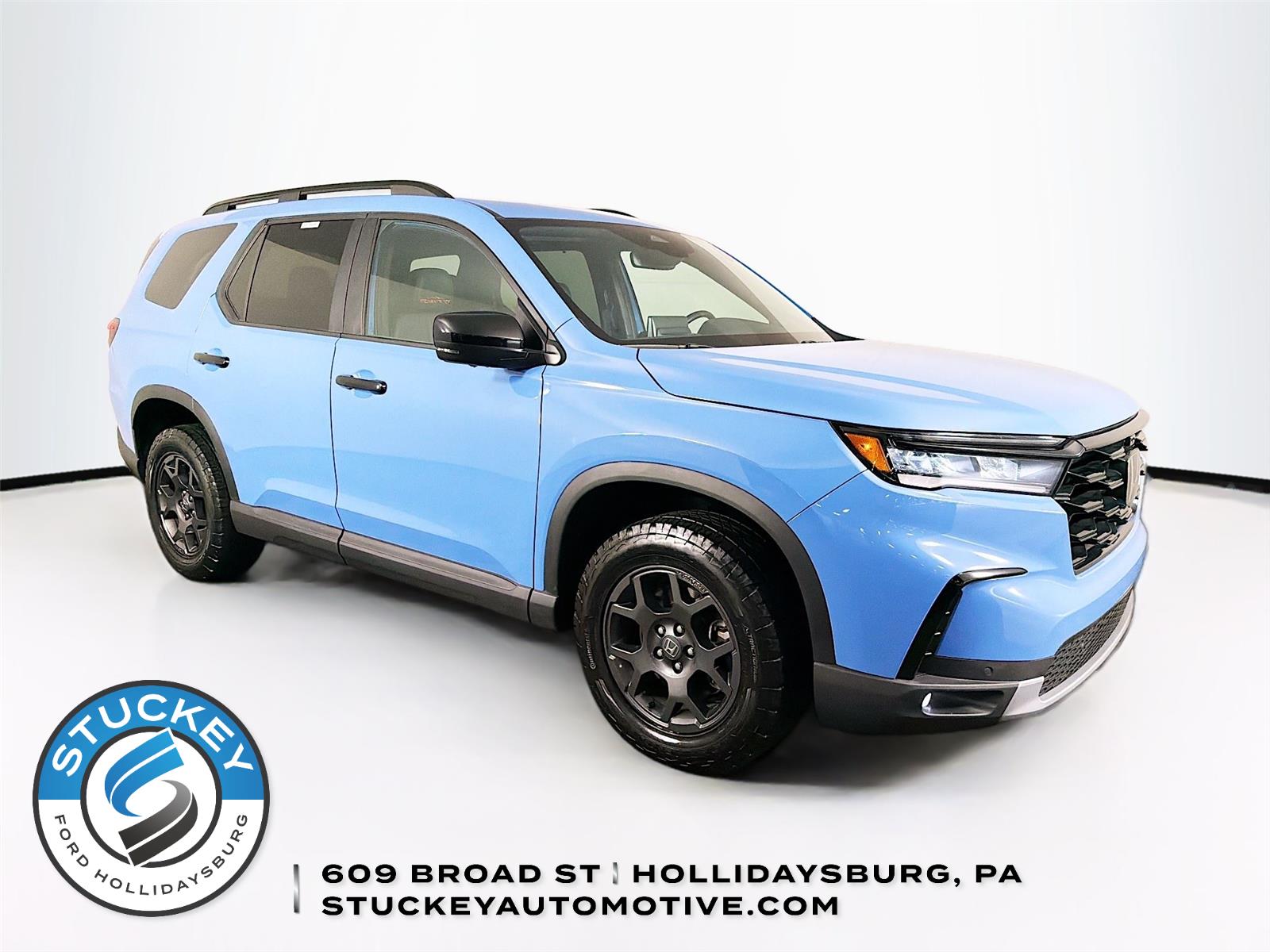 Diffused Sky Blue Pearl 2024 Honda Pilot SUV / Crossover All-Wheel Drive Automatic