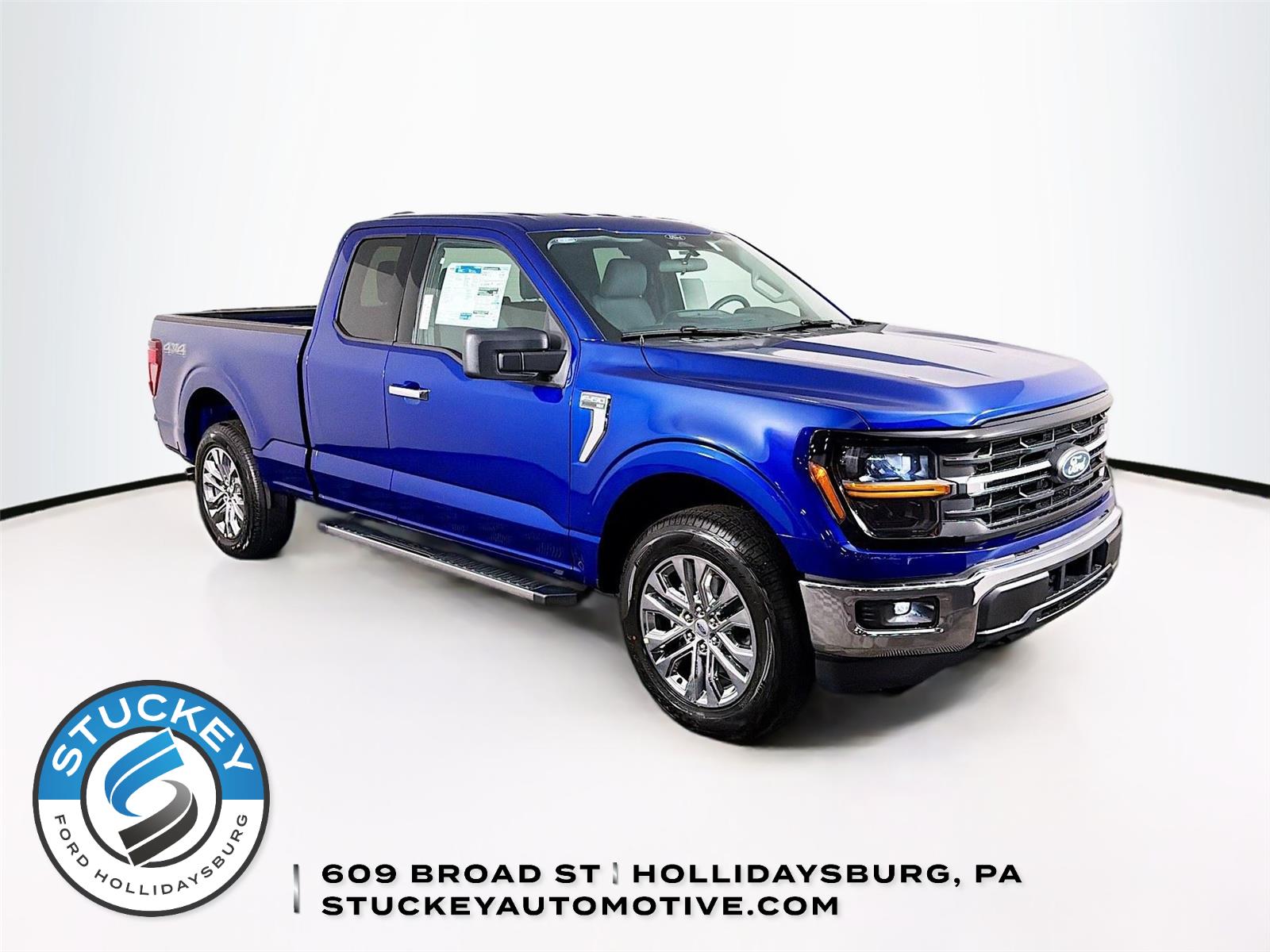 Argon Blue 2026 Ford F-150 Pickup Truck Four-Wheel Drive Automatic