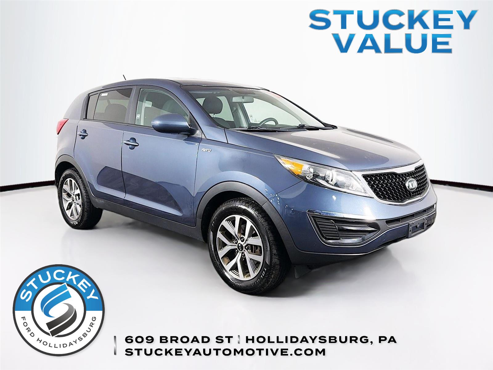 Twilight Blue 2016 Kia Sportage SUV / Crossover All-Wheel Drive Automatic