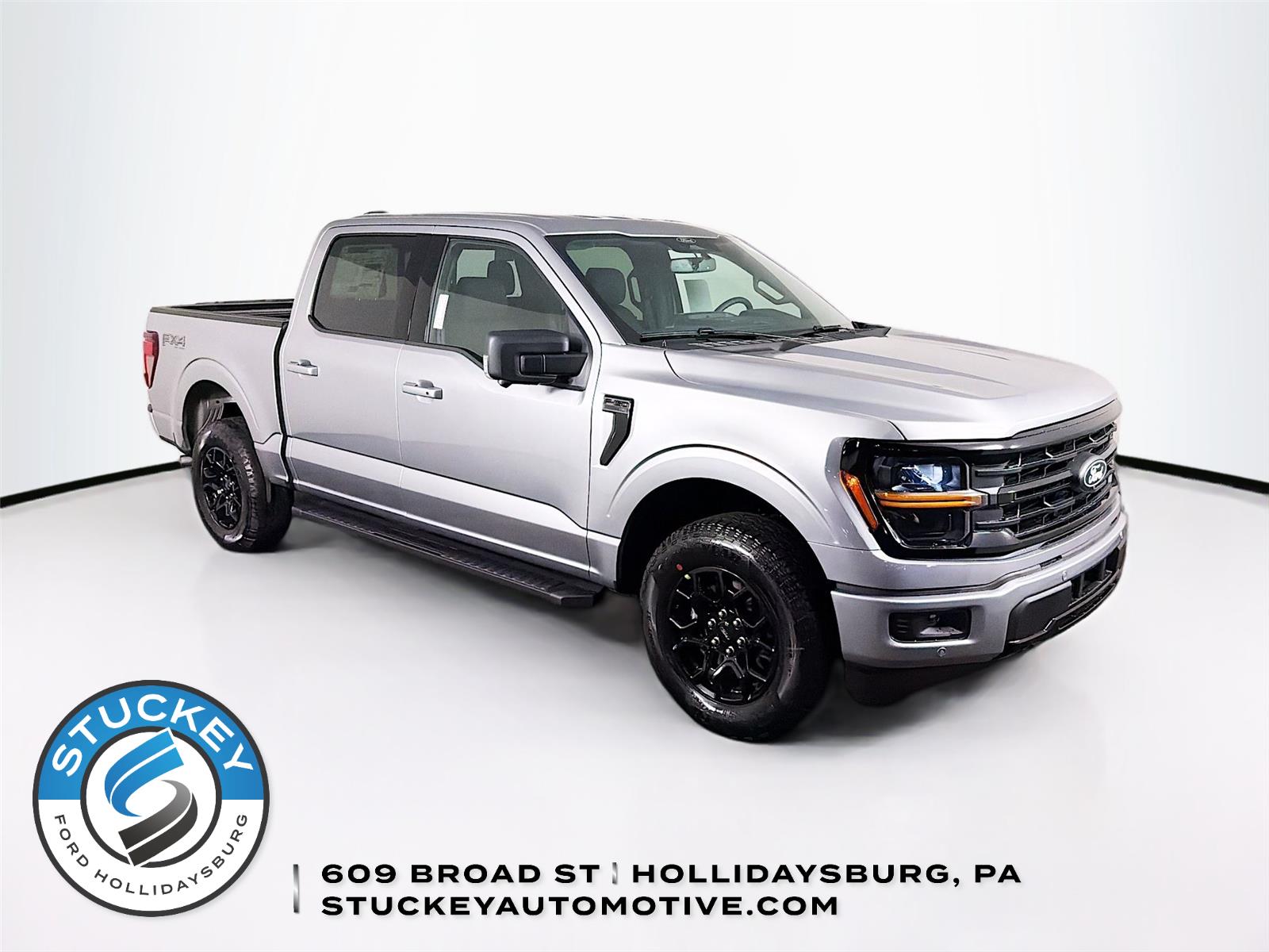 Iconic Silver 2026 Ford F-150 Pickup Truck Four-Wheel Drive Automatic