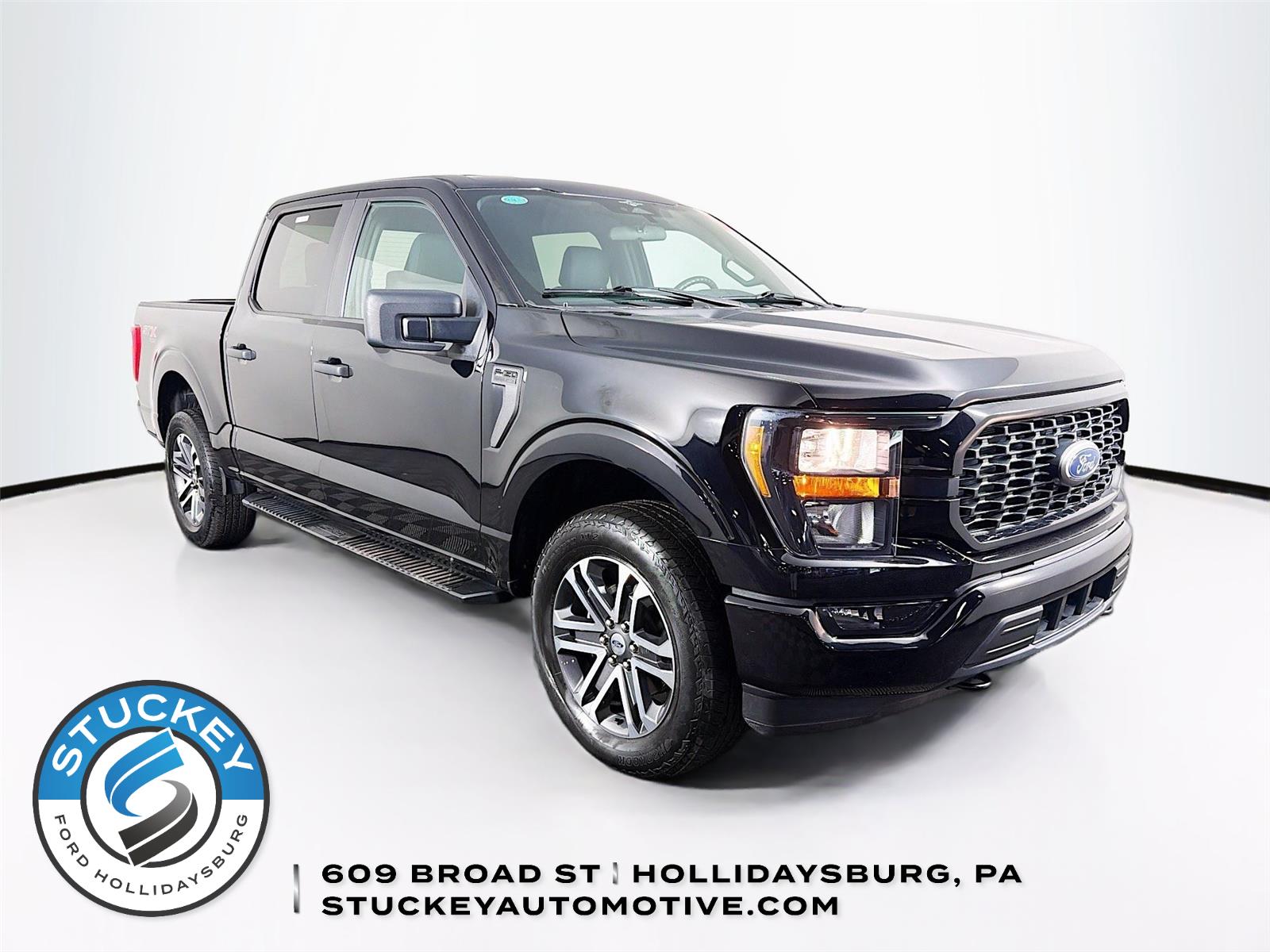 Agate Black 2023 Ford F-150 Pickup Truck Four-Wheel Drive Automatic