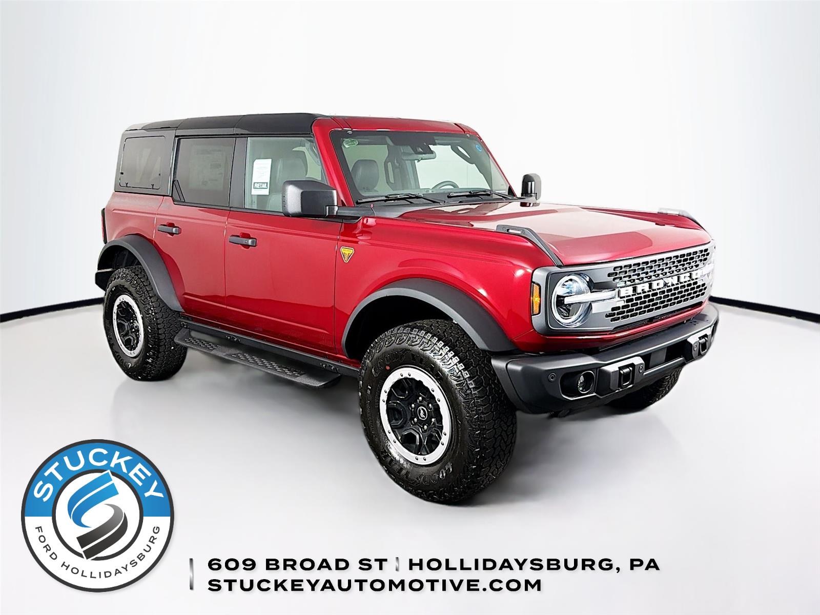 Ruby Red Metallic Tinted Clearcoat 2026 Ford Bronco SUV / Crossover Four-Wheel Drive Automatic
