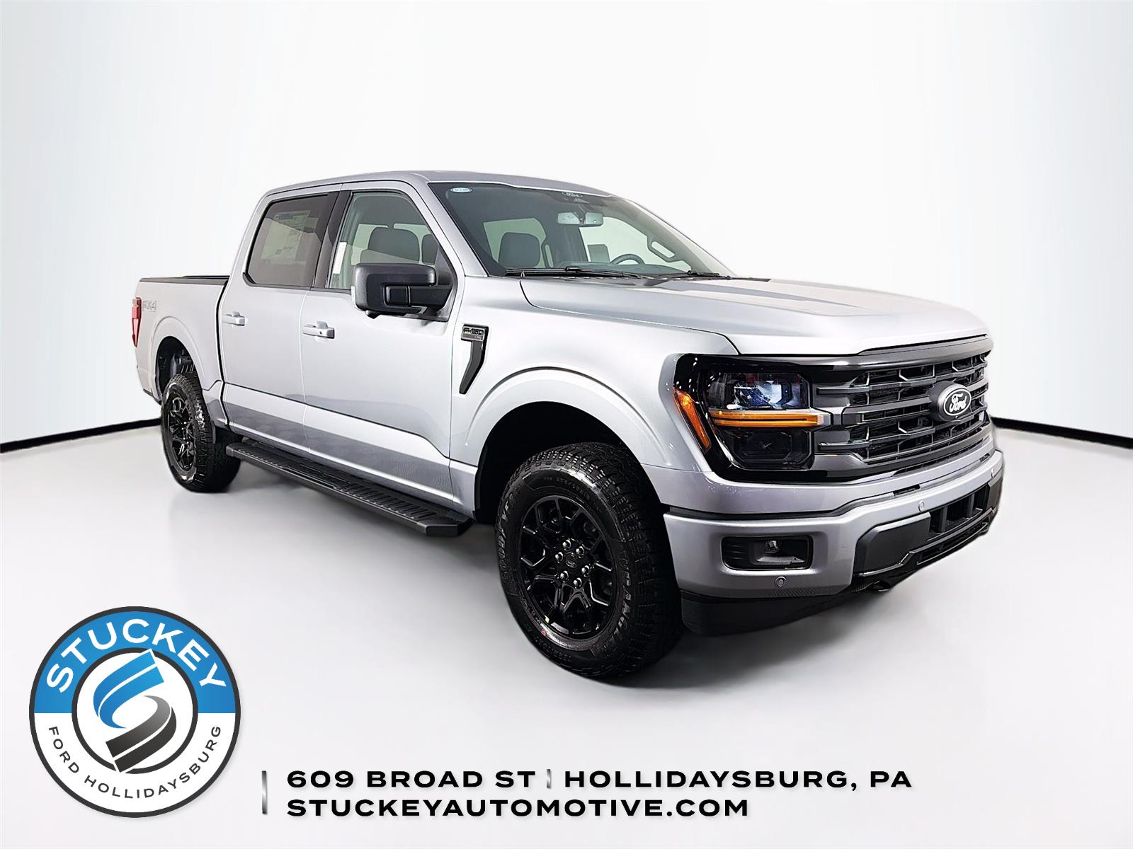 Iconic Silver 2026 Ford F-150 Pickup Truck Four-Wheel Drive Automatic