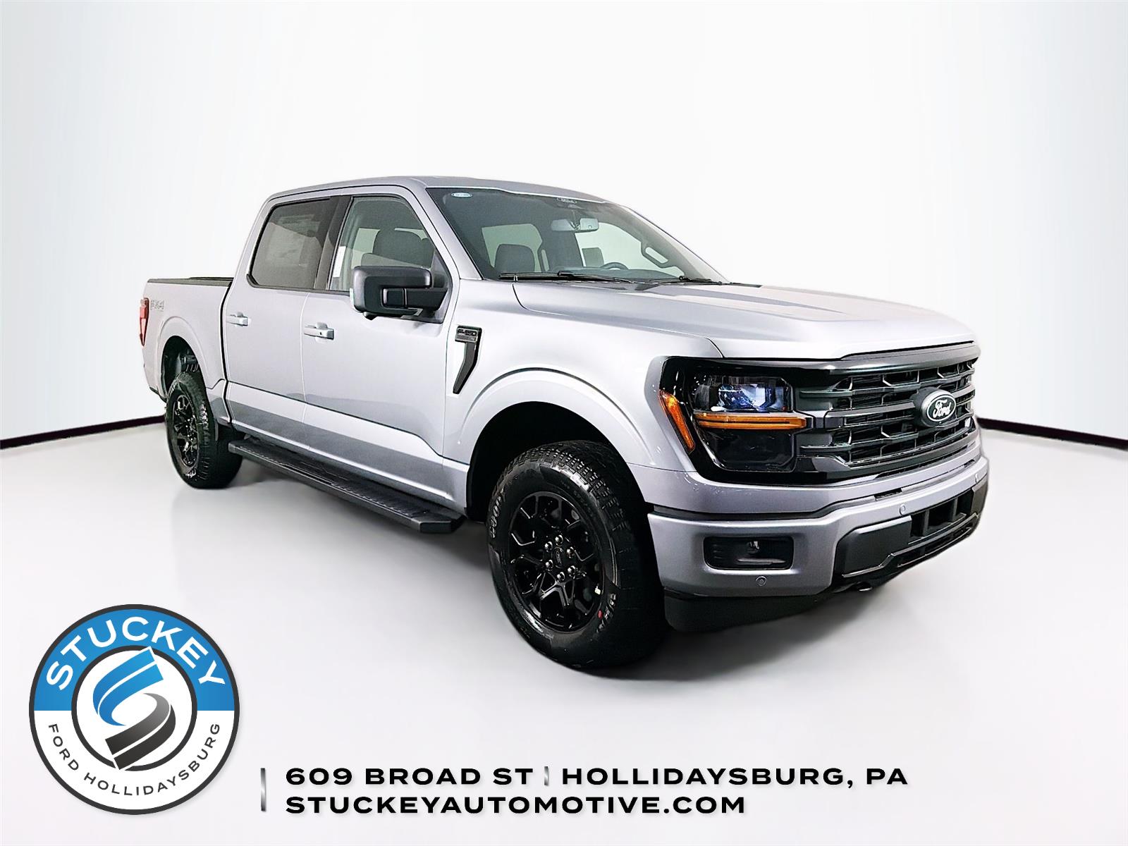 Iconic Silver 2026 Ford F-150 Pickup Truck Four-Wheel Drive Automatic