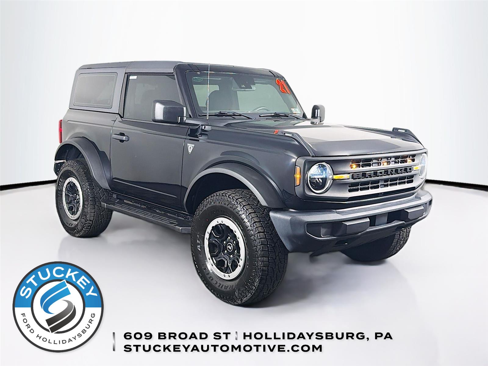 Shadow Black 2021 Ford Bronco SUV / Crossover Four-Wheel Drive Automatic