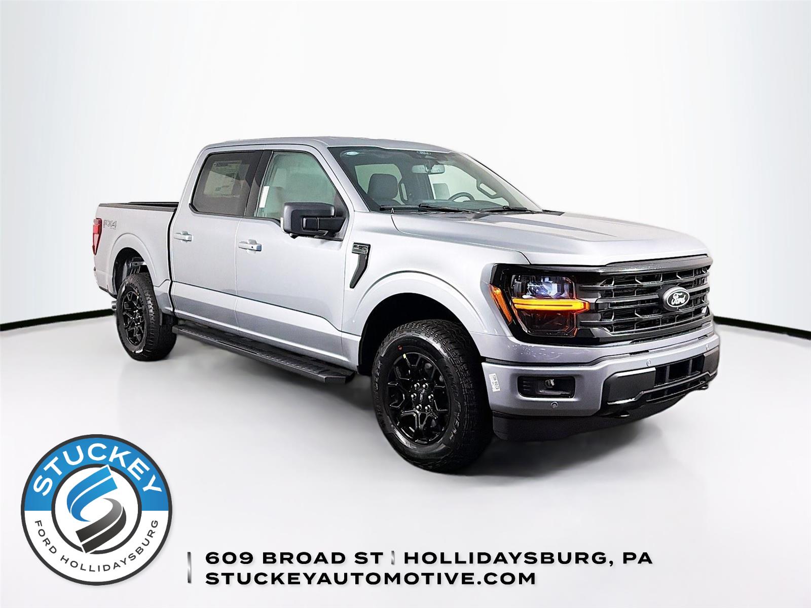Iconic Silver 2026 Ford F-150 Pickup Truck Four-Wheel Drive Automatic