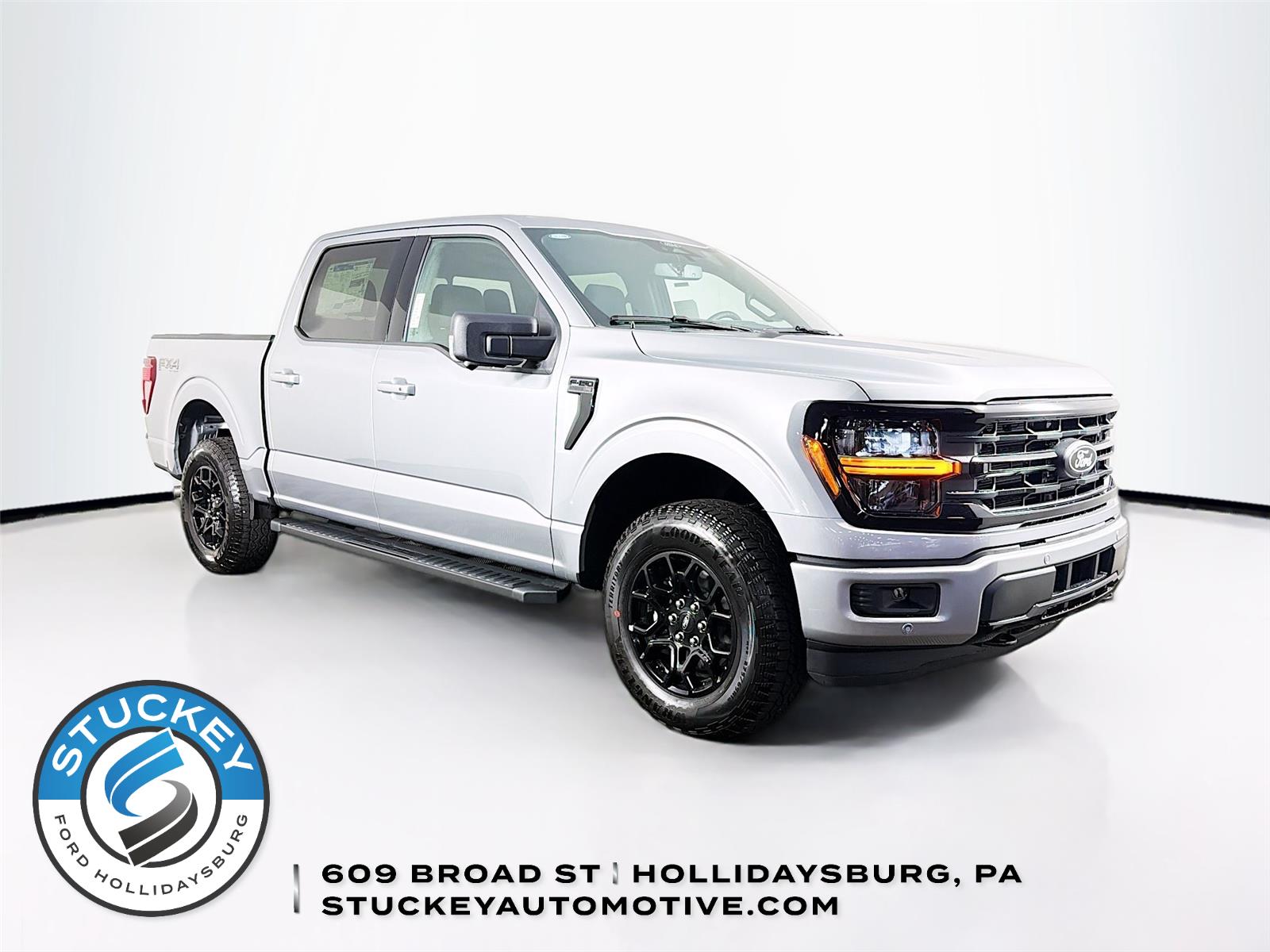 Iconic Silver 2026 Ford F-150 Pickup Truck Four-Wheel Drive Automatic