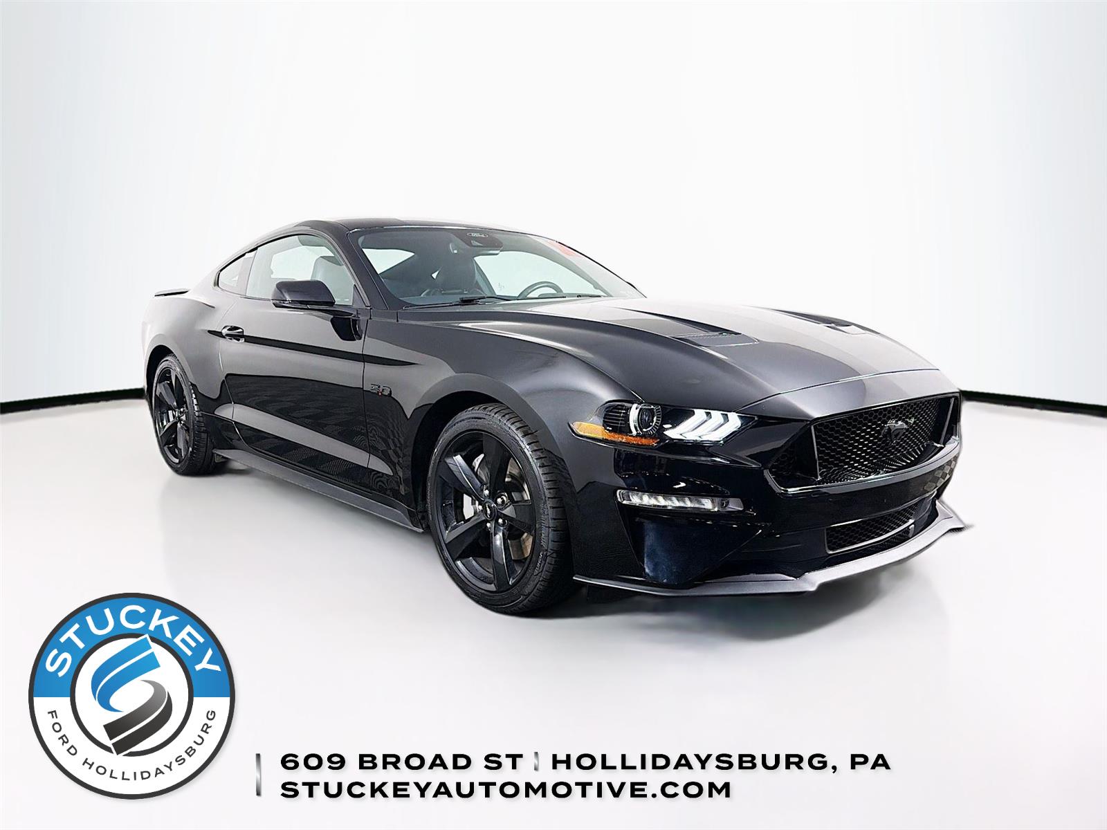 Shadow Black 2021 Ford Mustang Coupe Rear-Wheel Drive 6-Speed Manual