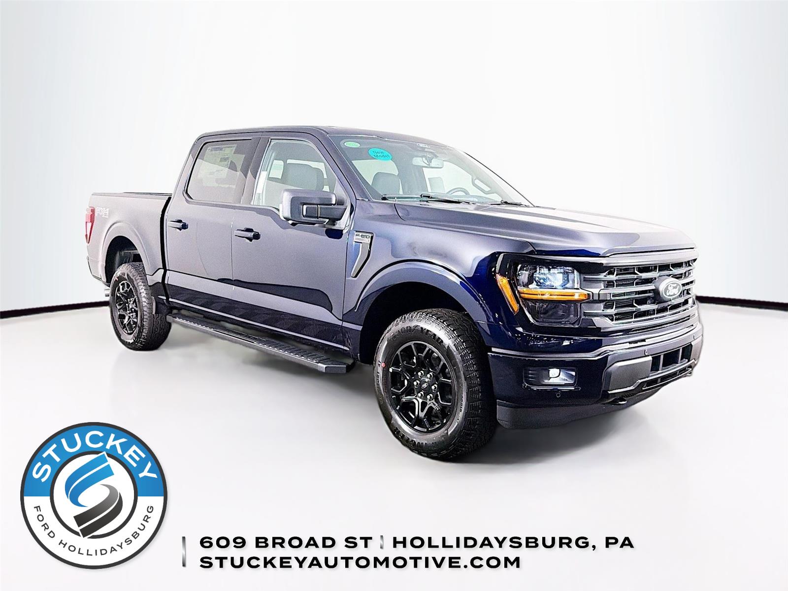Antimatter Blue 2026 Ford F-150 Pickup Truck Four-Wheel Drive Automatic