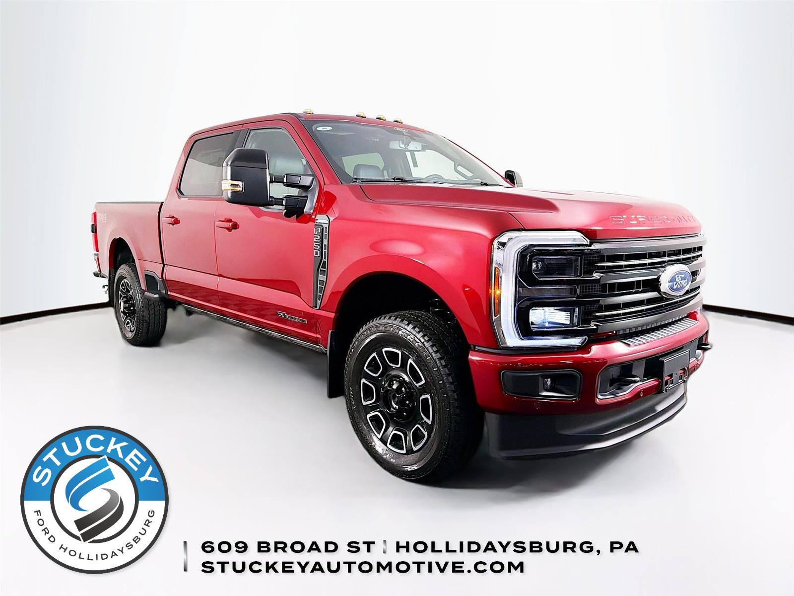 Ruby Red Metallic Tinted Clearcoat 2026 Ford F-250 Super Duty Pickup Truck Four-Wheel Drive Automatic