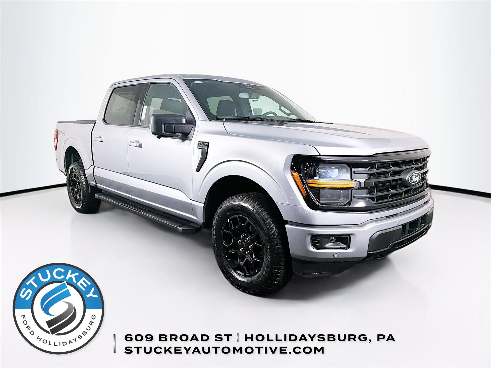 Iconic Silver 2026 Ford F-150 Pickup Truck Four-Wheel Drive Automatic