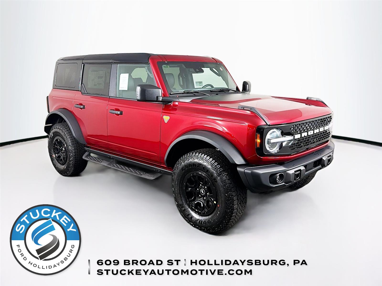 Ruby Red Metallic Tinted Clearcoat 2026 Ford Bronco SUV / Crossover Four-Wheel Drive Automatic