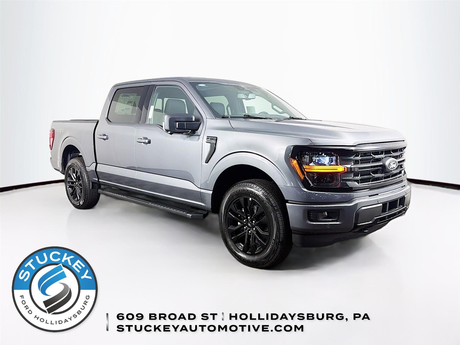 Carbonized Gray 2026 Ford F-150 Pickup Truck Four-Wheel Drive Automatic