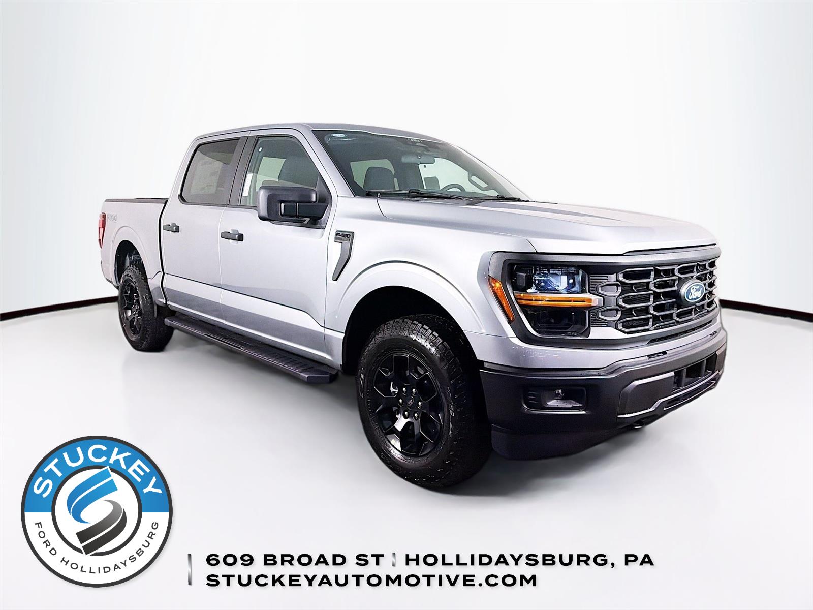 Iconic Silver 2026 Ford F-150 Pickup Truck Four-Wheel Drive Automatic