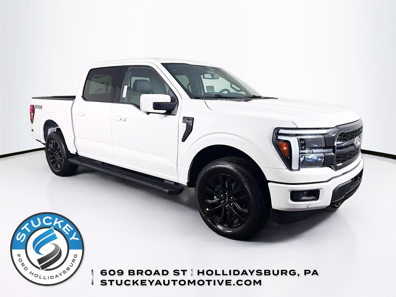 Star White Metallic Tri-Coat 2026 Ford F-150 Pickup Truck Four-Wheel Drive Automatic