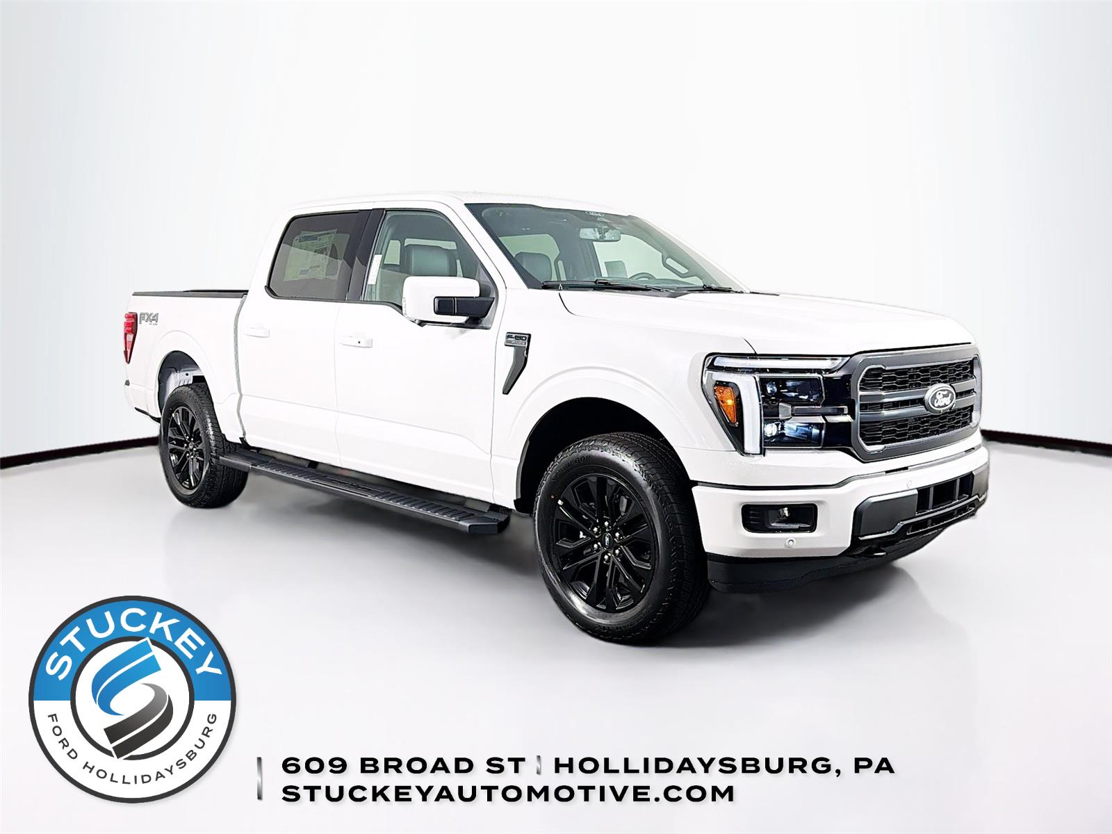 Star White Metallic Tri-Coat 2026 Ford F-150 Pickup Truck Four-Wheel Drive Automatic