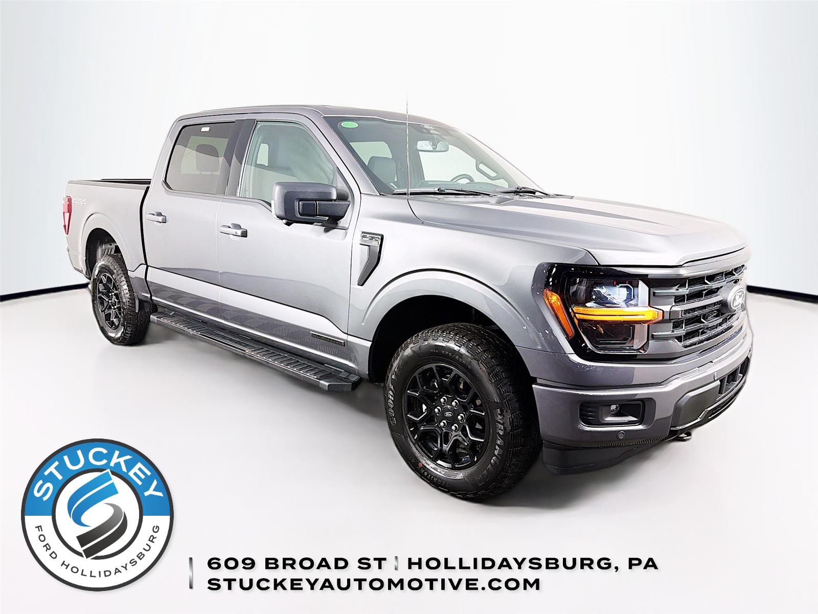 Carbonized Gray 2025 Ford F-150 Pickup Truck Four-Wheel Drive Automatic