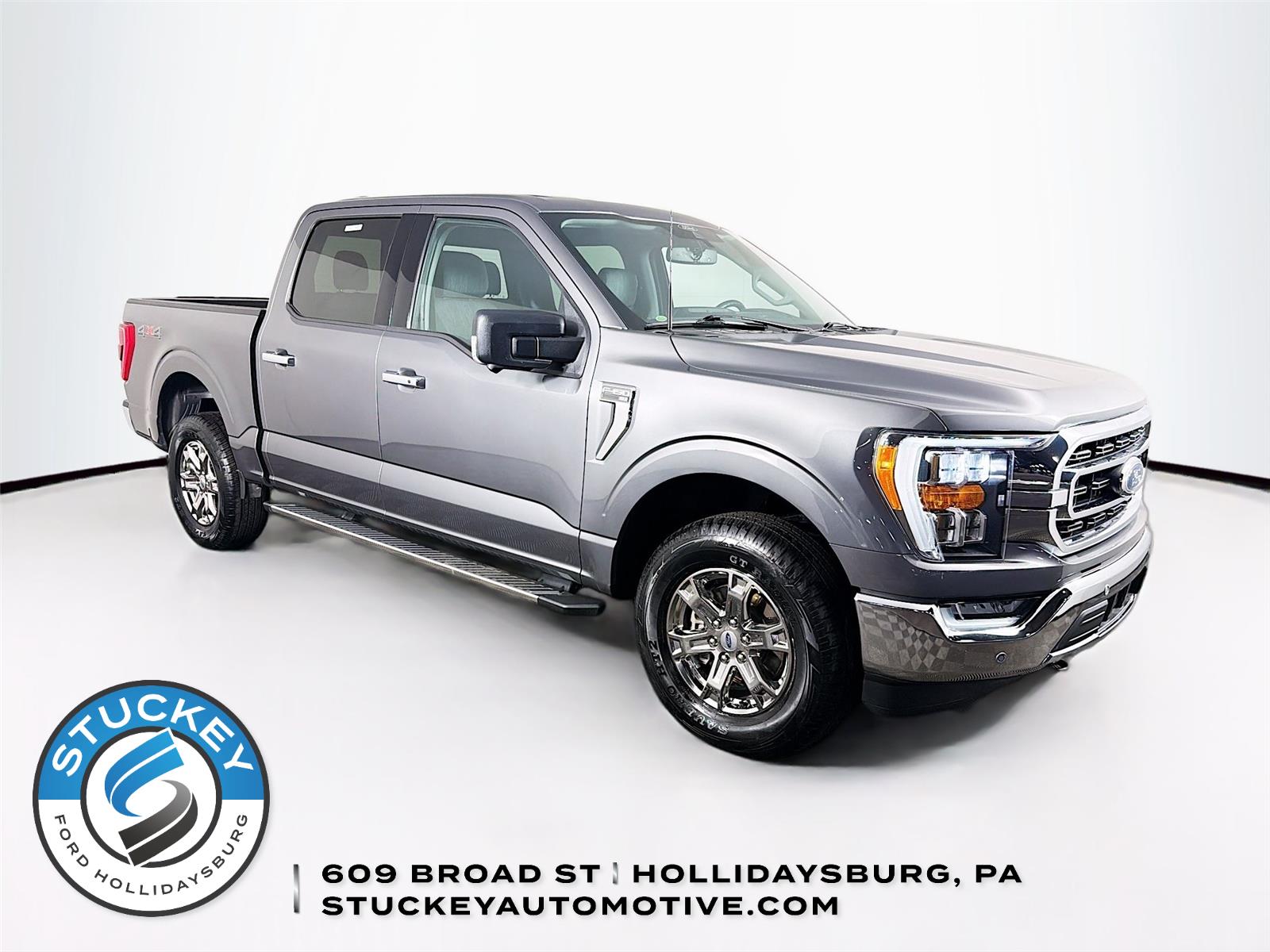Carbonized Gray 2022 Ford F-150 Pickup Truck Four-Wheel Drive Automatic