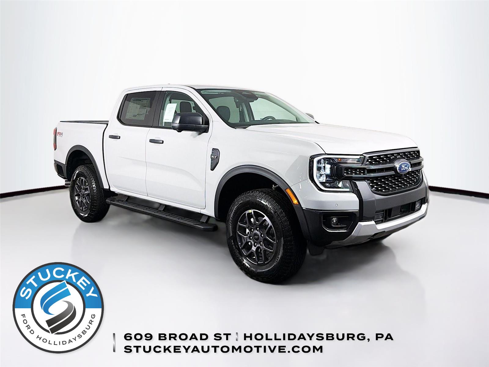 Avalanche Gray 2026 Ford Ranger Pickup Truck Four-Wheel Drive Automatic