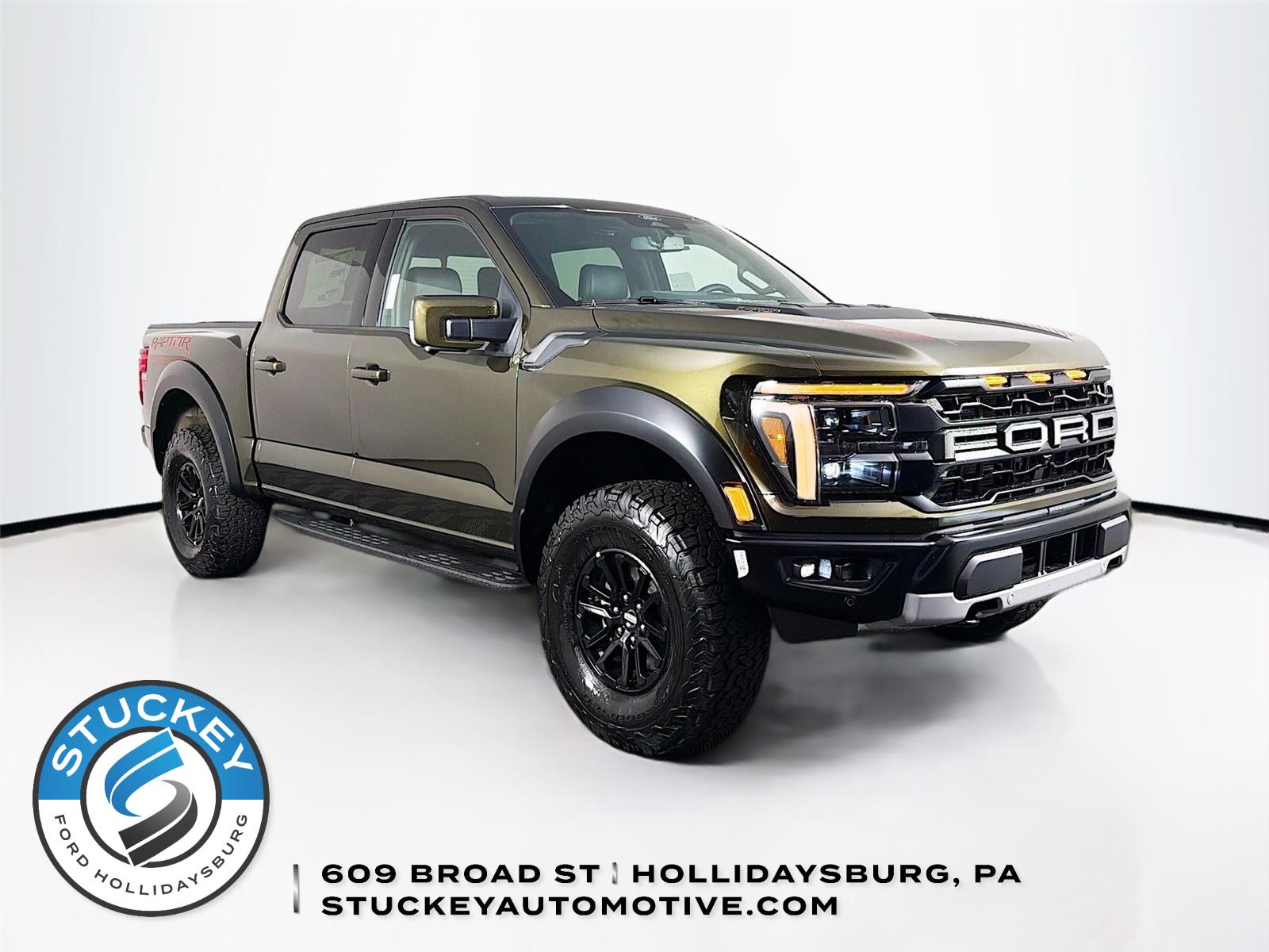 Shelter Green 2026 Ford F-150 Pickup Truck Four-Wheel Drive Automatic