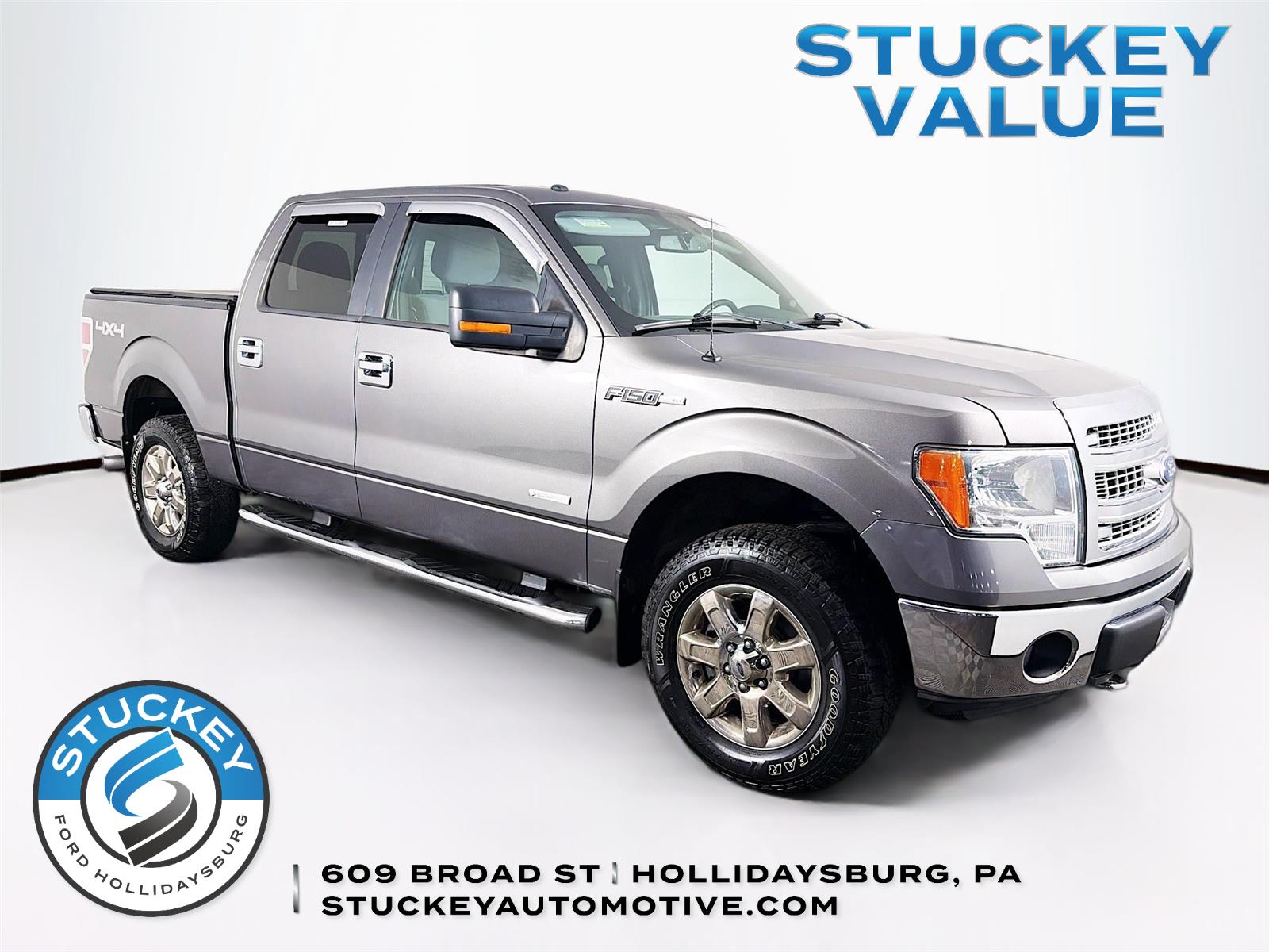 Sterling Gray Metallic 2014 Ford F-150 Pickup Truck Four-Wheel Drive 6-Speed Automatic