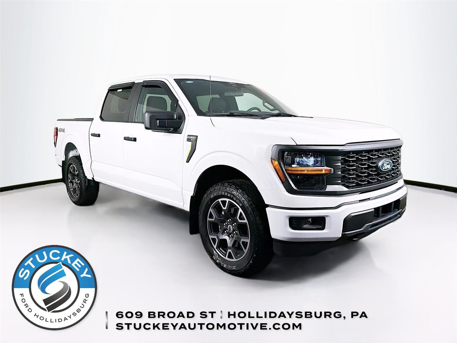Oxford White 2024 Ford F-150 Pickup Truck Four-Wheel Drive Automatic