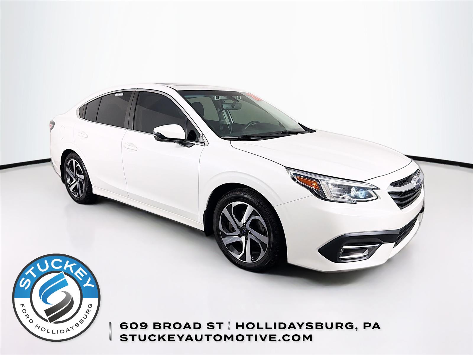 Crystal White Pearl 2022 Subaru Legacy Sedan All-Wheel Drive Continuously Variable Transmission