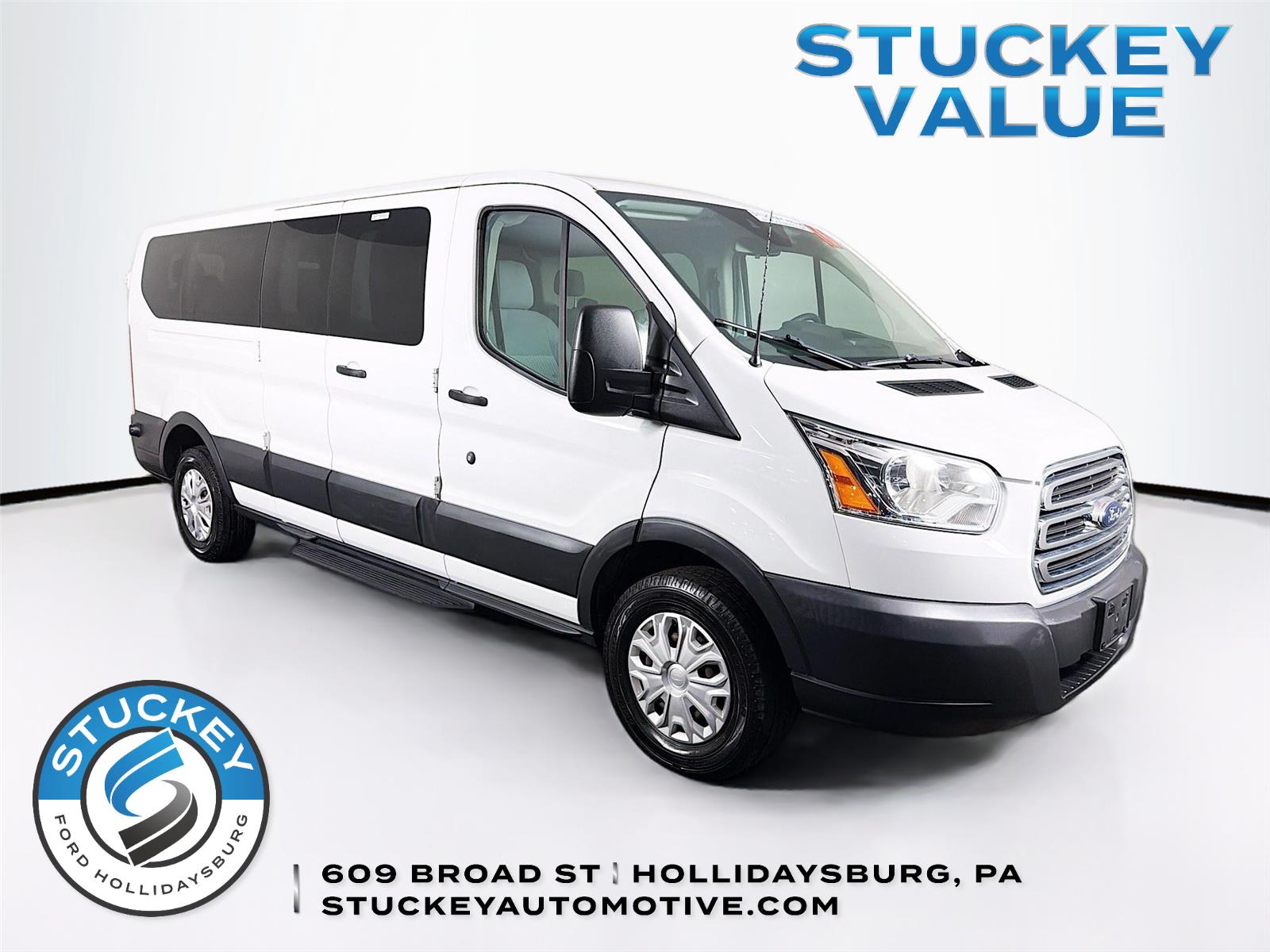 2016 Ford Transit Passenger 350 XLT Low Roof LWB RWD with 60/40 Passenger-Side Doors