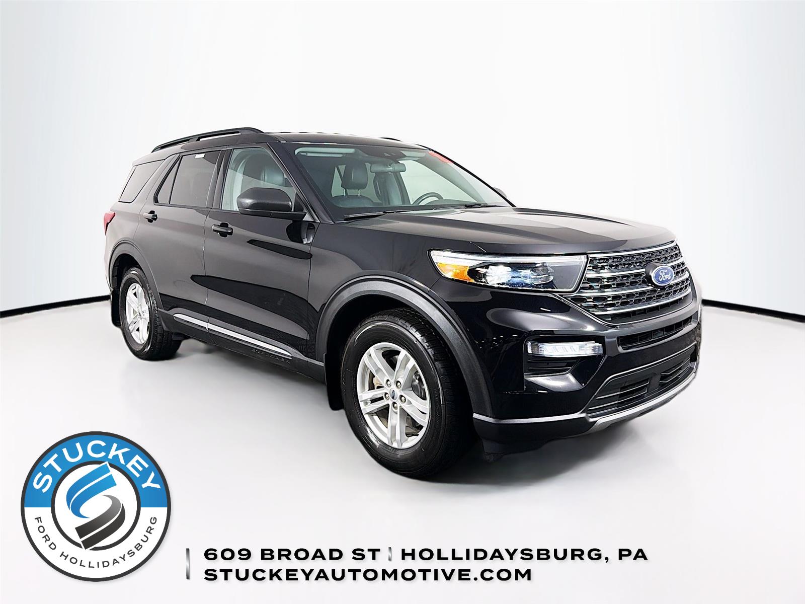 Agate Black 2021 Ford Explorer SUV / Crossover All-Wheel Drive Automatic