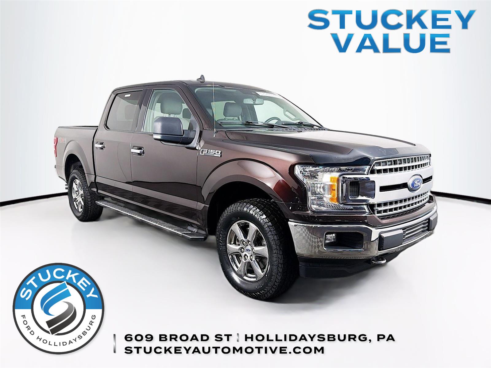 Magma Red 2019 Ford F-150 Pickup Truck Four-Wheel Drive Automatic