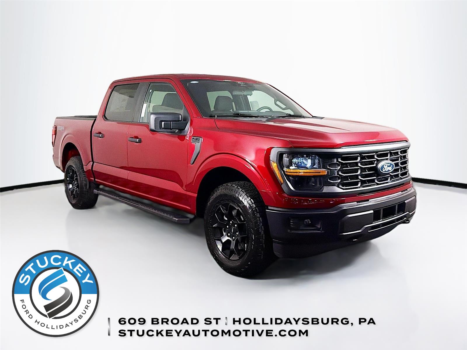 Ruby Red Metallic Tinted Clearcoat 2026 Ford F-150 Pickup Truck Four-Wheel Drive Automatic