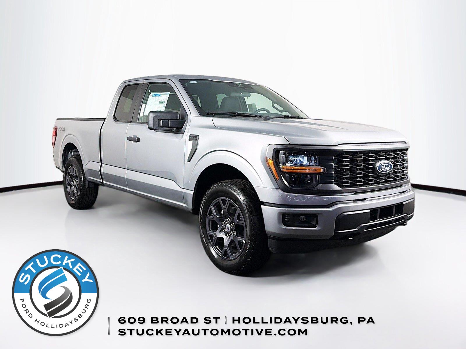 Iconic Silver 2026 Ford F-150 Pickup Truck Four-Wheel Drive Automatic