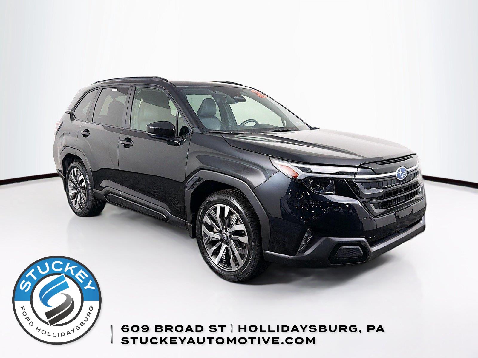 Crystal Black Silica 2025 Subaru Forester SUV / Crossover All-Wheel Drive Continuously Variable Transmission