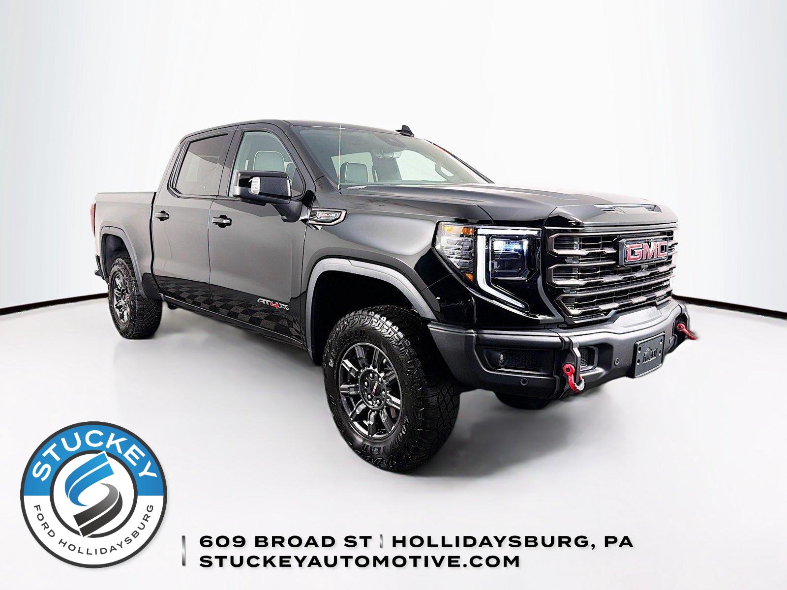 Onyx Black 2025 GMC Sierra 1500 Pickup Truck Four-Wheel Drive Automatic