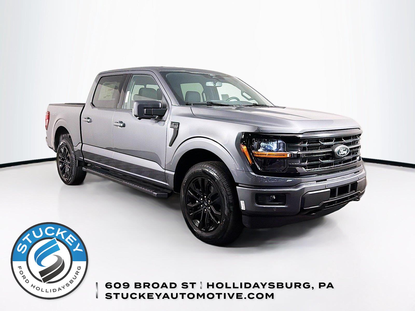 Carbonized Gray 2026 Ford F-150 Pickup Truck Four-Wheel Drive Automatic