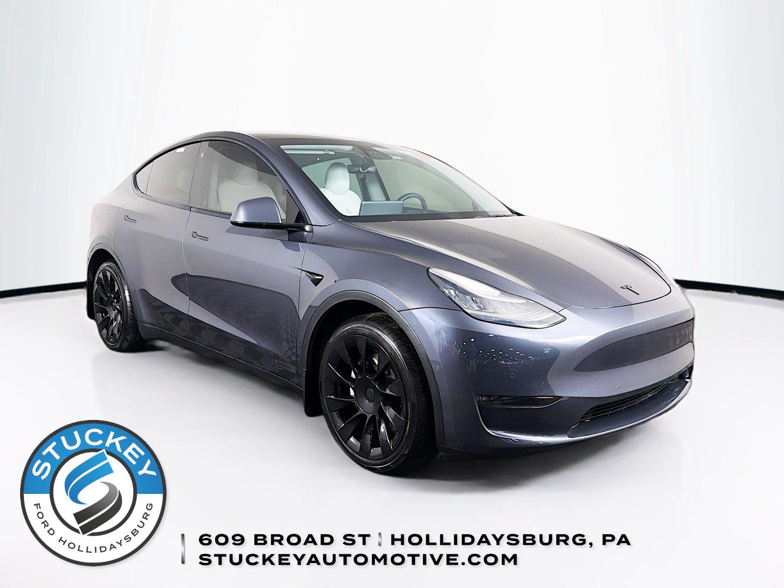 Solid Black 2021 Tesla Model Y SUV / Crossover All-Wheel Drive Automatic