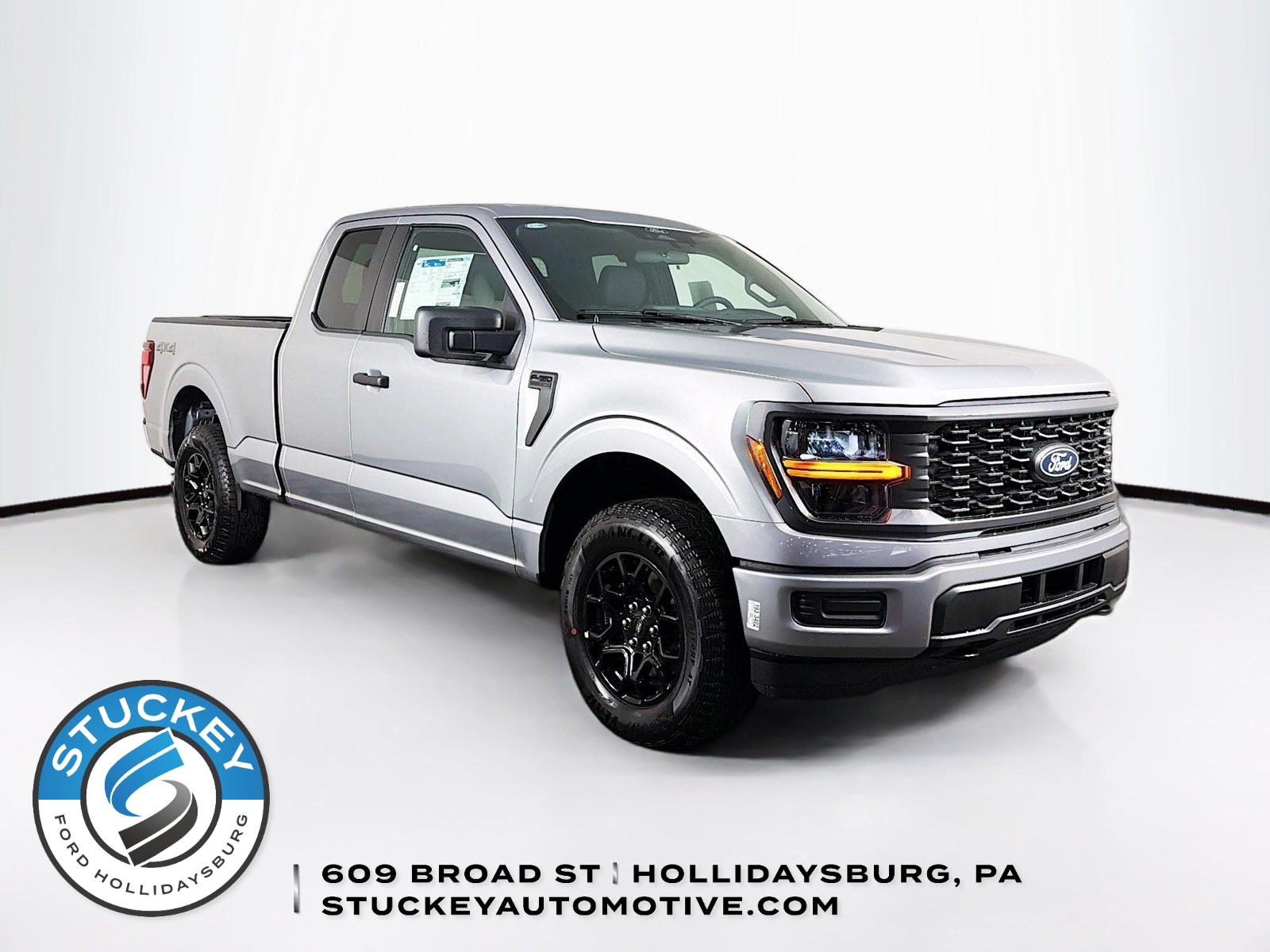 Iconic Silver 2026 Ford F-150 Pickup Truck Four-Wheel Drive Automatic