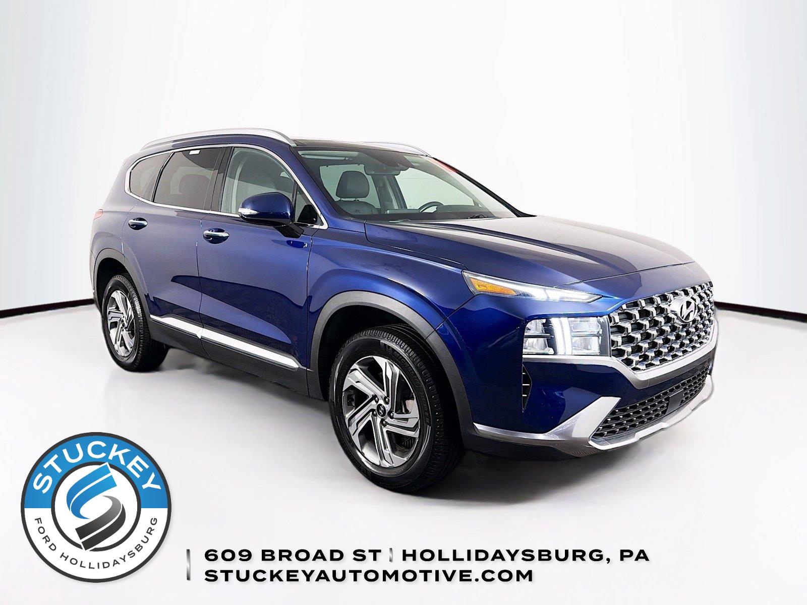 Blue (Stormy Sea) 2021 Hyundai Santa Fe SUV / Crossover All-Wheel Drive Automatic