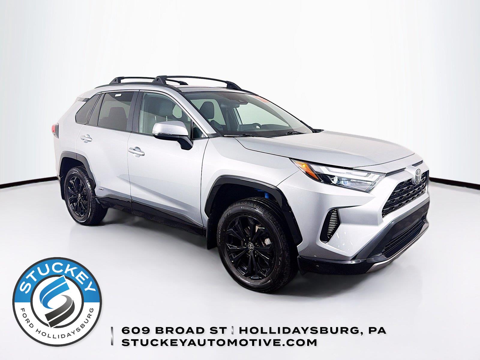 Silver Sky Metallic 2025 Toyota RAV4 Hybrid SUV / Crossover All-Wheel Drive Continuously Variable Transmission