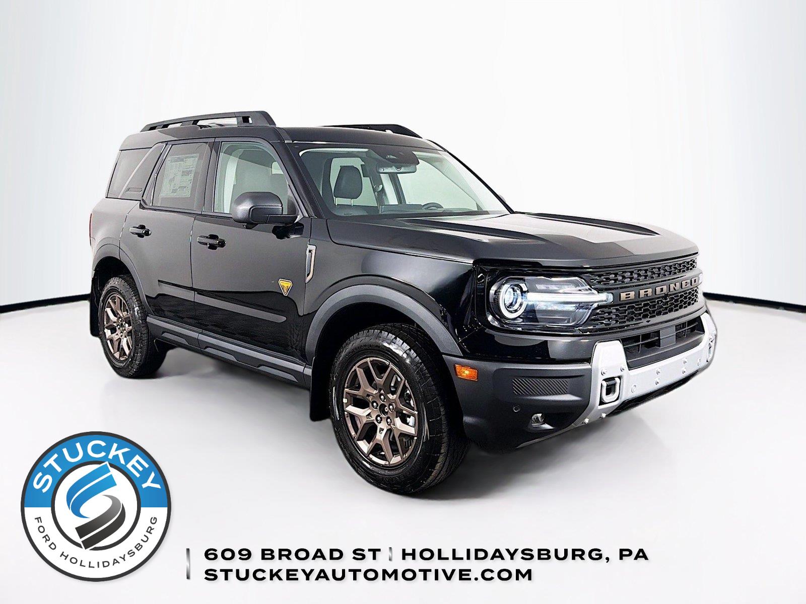 Shadow Black 2026 Ford Bronco Sport SUV / Crossover All-Wheel Drive 8-Speed Automatic