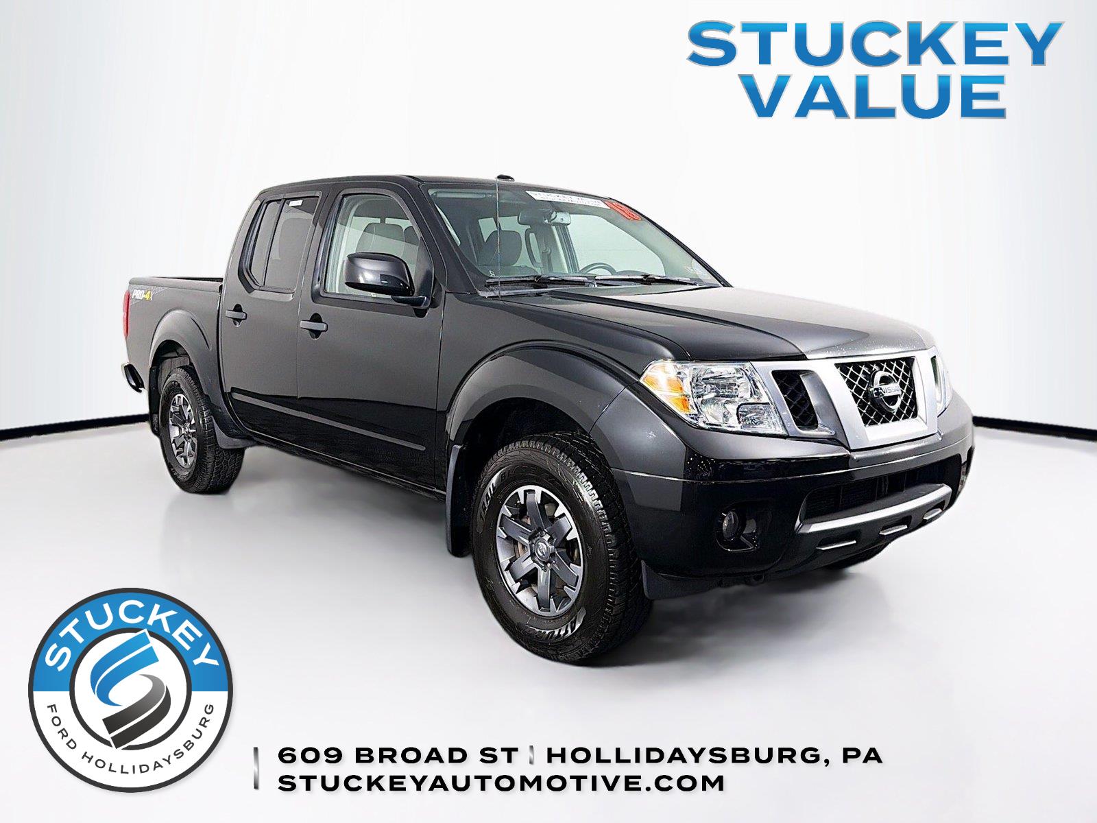 Gray (Magnetic Black) 2018 Nissan Frontier Pickup Truck Four-Wheel Drive Automatic